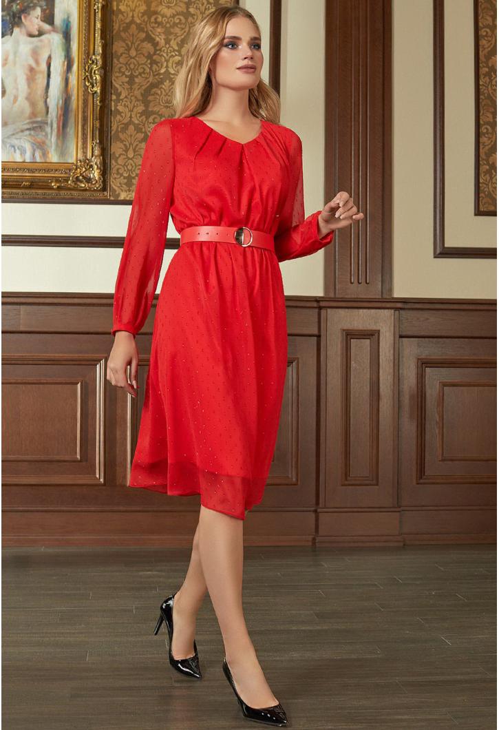 Платье Bazalini 3774 красный