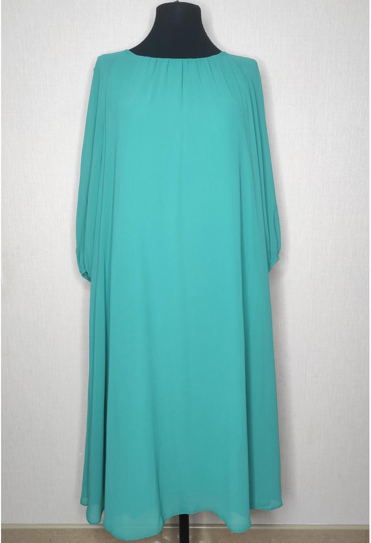 Платье Bazalini 4569 т.зелёный
