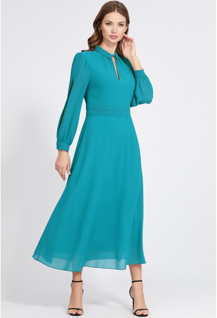 Платье Bazalini 4816 бирюза